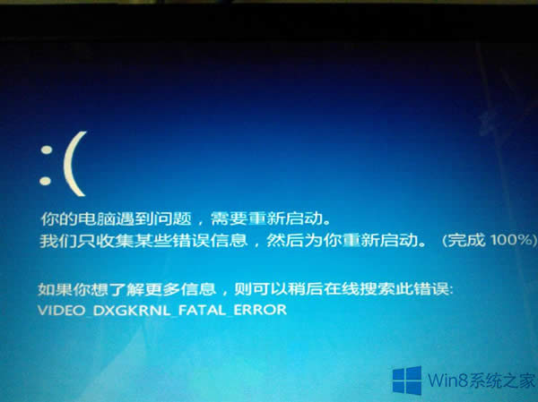Win8.1@ʾvideo dxgkrnl fatal errorĽQ