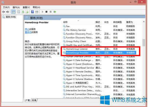如何禁用Win8.1系統的家庭組？