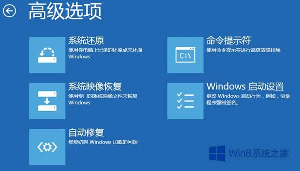 如何解決Win8高級啟動菜單無自動恢復項的問題