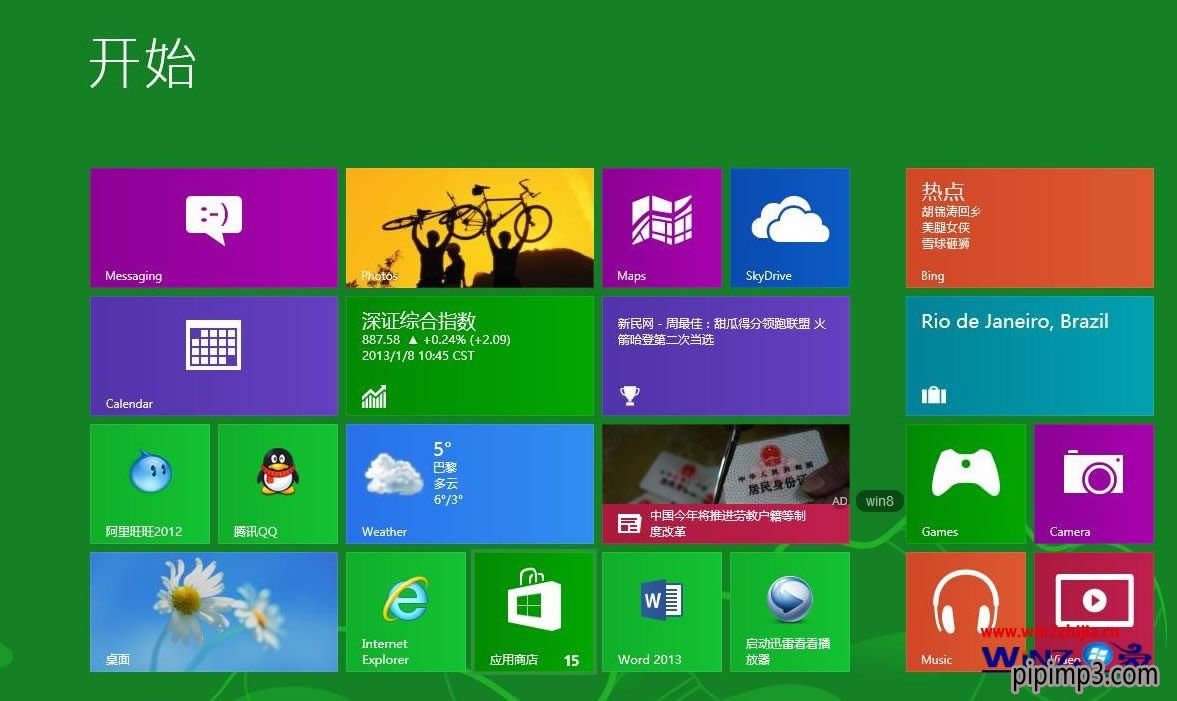 Win8ѻ@ŞϵyЌı̶_ʼĻķ