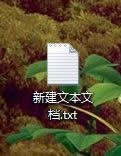 新建一個文本文檔