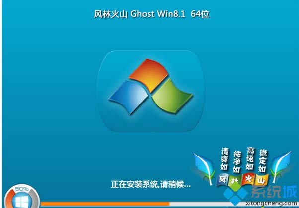 風林火山FLHS ghost win8.1 64位優化精簡版