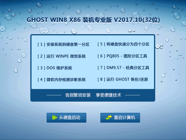 GHOST WIN8 X86 bCI 201710(32λ) ϵyISOd