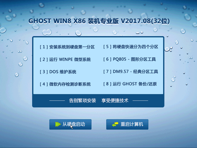 GHOST WIN8 X86 bCI V2017.08(32λ)