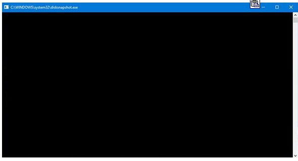Win10ʽeÕrԄ\disksnapshot.exeôk
