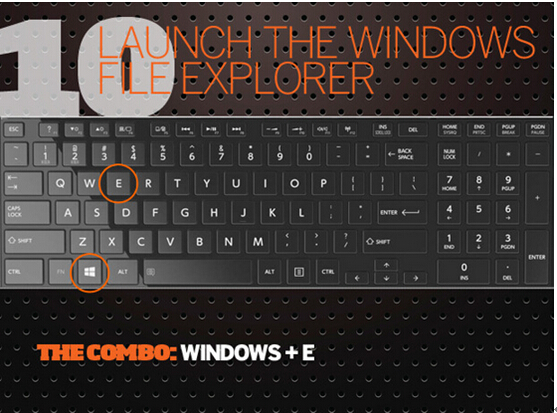 鍵盤10個快捷鍵使用Windows10系統