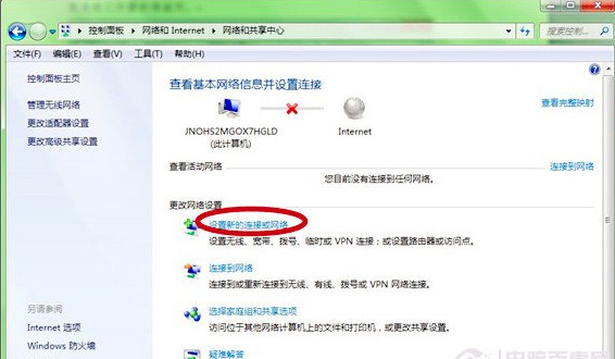設置新鏈接圖
