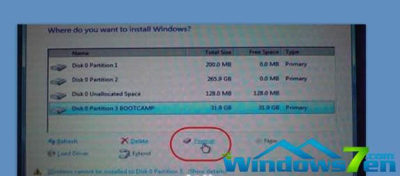 imac裝win7